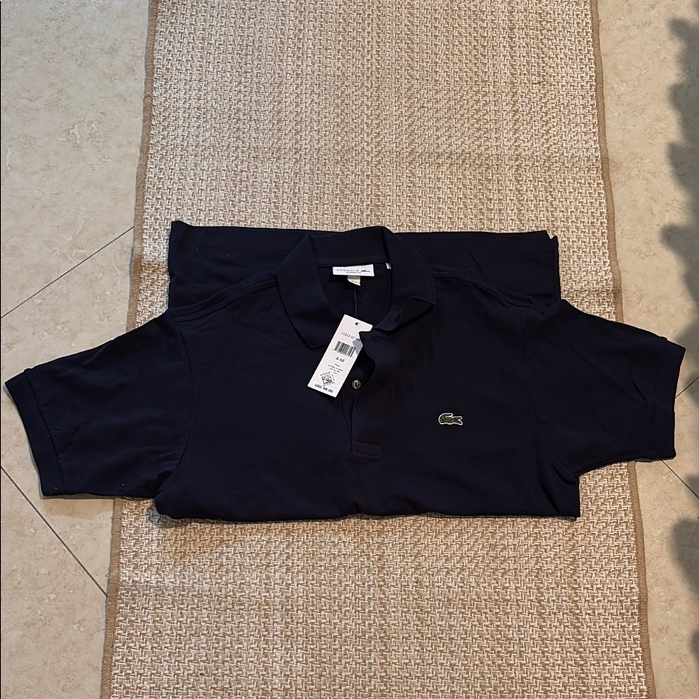 Lacoste Blue Polo Shirt Classic Design Casual Wear